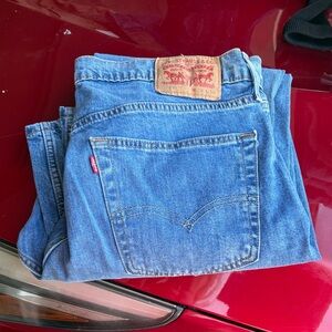 Levi's Men's Light Blue Relaxed Jeans 36x30